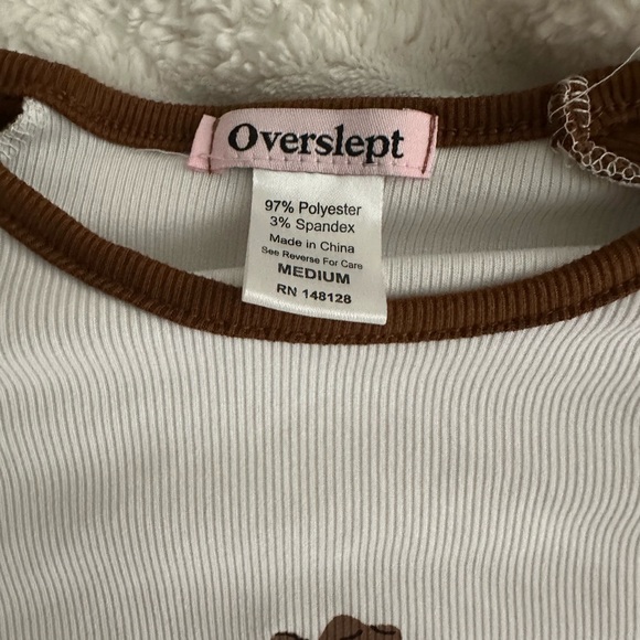 Brown and White T-Shirt - Picture 3 of 3